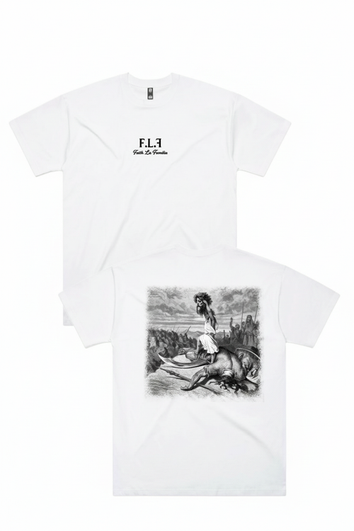 F.L.F White Shirt Clean Background