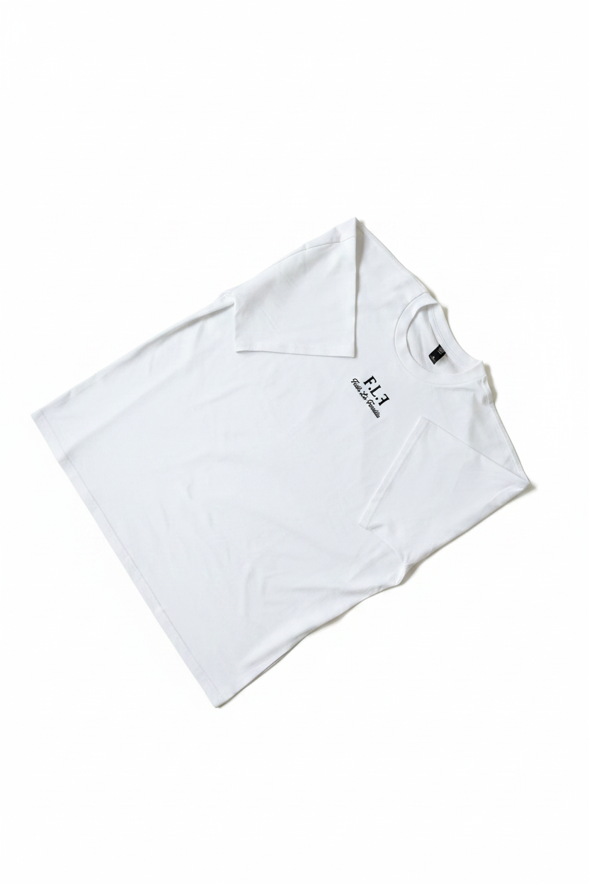FLF White Tee Product Photo